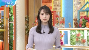 【画像】TBS山本恵里伽アナ、ニット乳のボリュームが凄いｗｗｗｗ