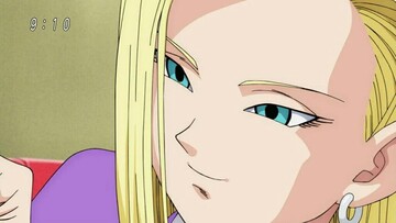 １８号みたいな髪形