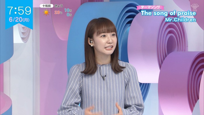 杉原凜アナの巨乳