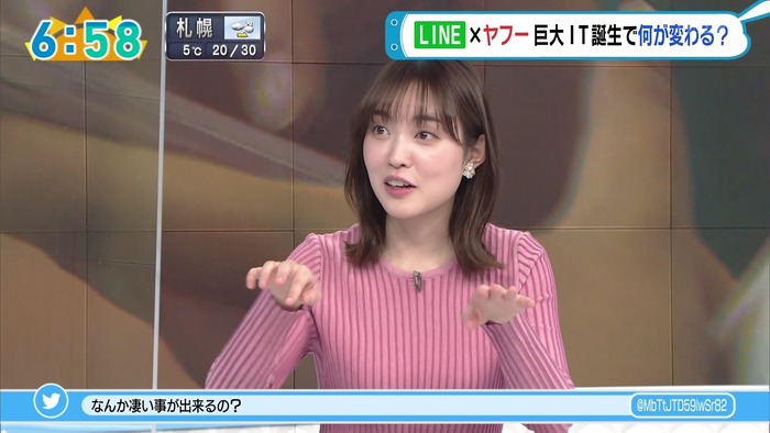 澤田有也佳アナの胸