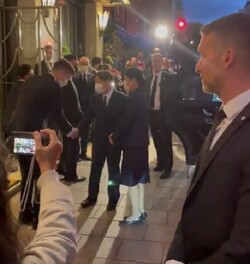 皇室ファンがイギリスで天皇に声掛け