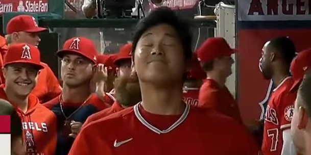 大谷翔平のイキ顔