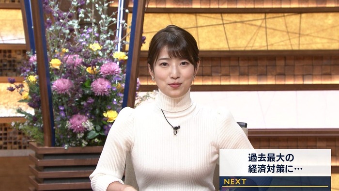 安藤萌々アナのおっぱい2