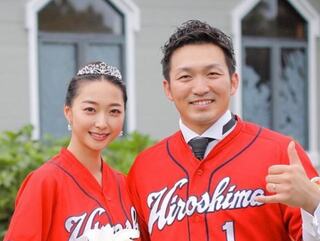 鈴木誠也の嫁のおっぱい 