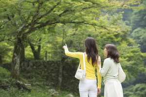 納車式に来た姉妹 