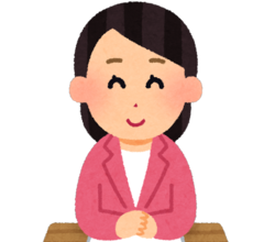 女子アナのイラスト
