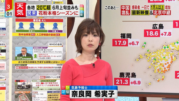 奈良岡希実子がおっぱい強調