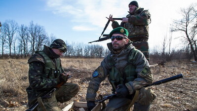 ウクライナの義勇兵