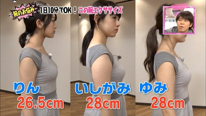 ほのかりんの水着おっぱい 