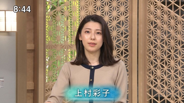 上村彩子アナの乳