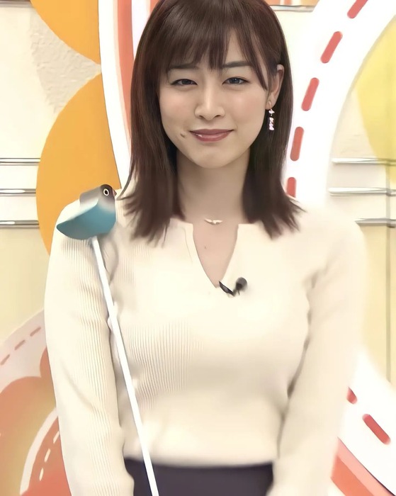 新井恵理那アナの乳１