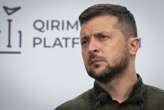 ゼレンスキーがアメリカを訪問