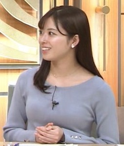【画像】テレ朝の田原萌々アナ、おっぱいが上向きでエローい