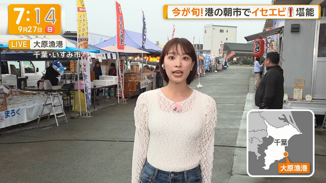 【画像】気象予報士の今井春花さん、スケスケ衣装で爆弾お○ぱいを披露してしまうｗｗｗｗｗｗｗ