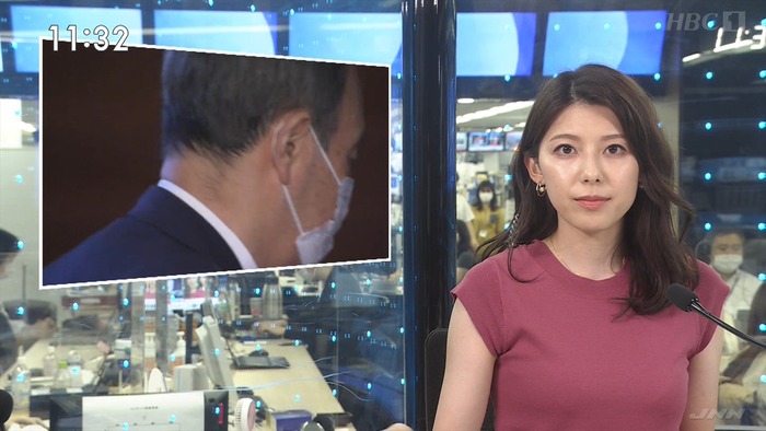 上村彩子アナの巨乳