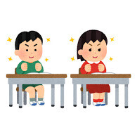 小学生の漢字テストの採点