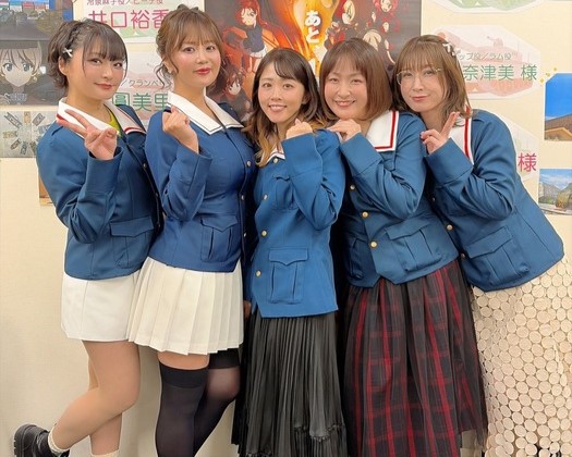 【画像】ガルパン女性声優さん、集合したビジュアル格差が話題にｗｗｗｗｗｗｗ