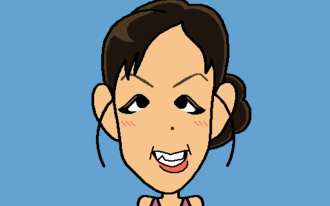 村主章枝の下乳