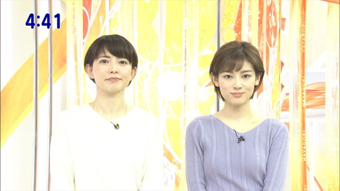 中西悠理アナの胸
