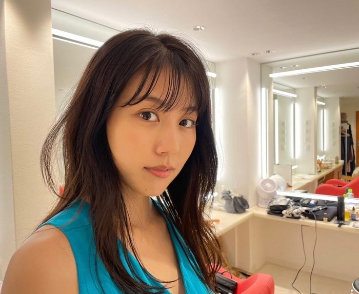 有村架純の胸の谷間