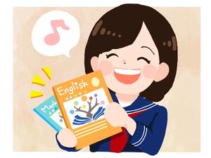 教科書の絵がちびまる子ちゃん