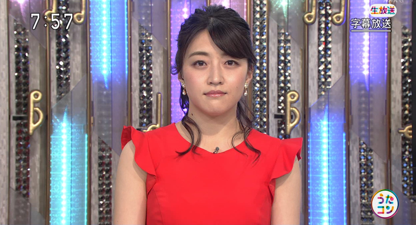 赤木野々花　エロ NHK】うたコンで赤木野々花アナの巨乳がパツパツ過ぎる : 女子アナお宝画像速報－5chまとめ