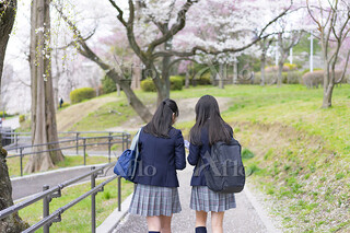 岡山県の女子中学生