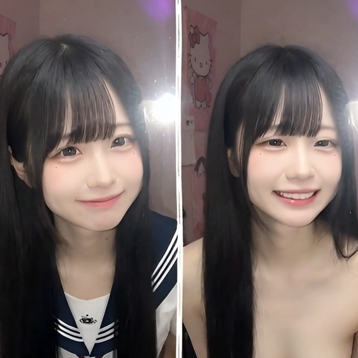 【動画】ダンス自撮り女子さん、AI技術で全裸にされてしまうｗｗｗｗｗｗｗ