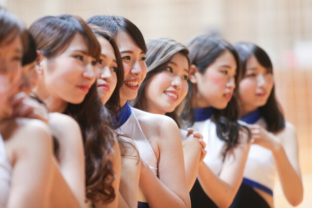 チアガールのパンチラ