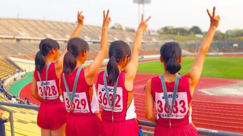 女子陸上部のエッチなウェア 