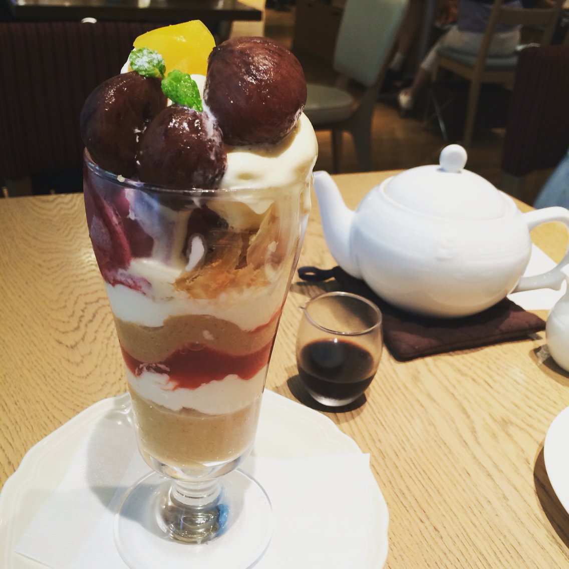 渋皮栗のマロンパフェ そんな毎日 こんな毎日 Powered By ライブドアブログ