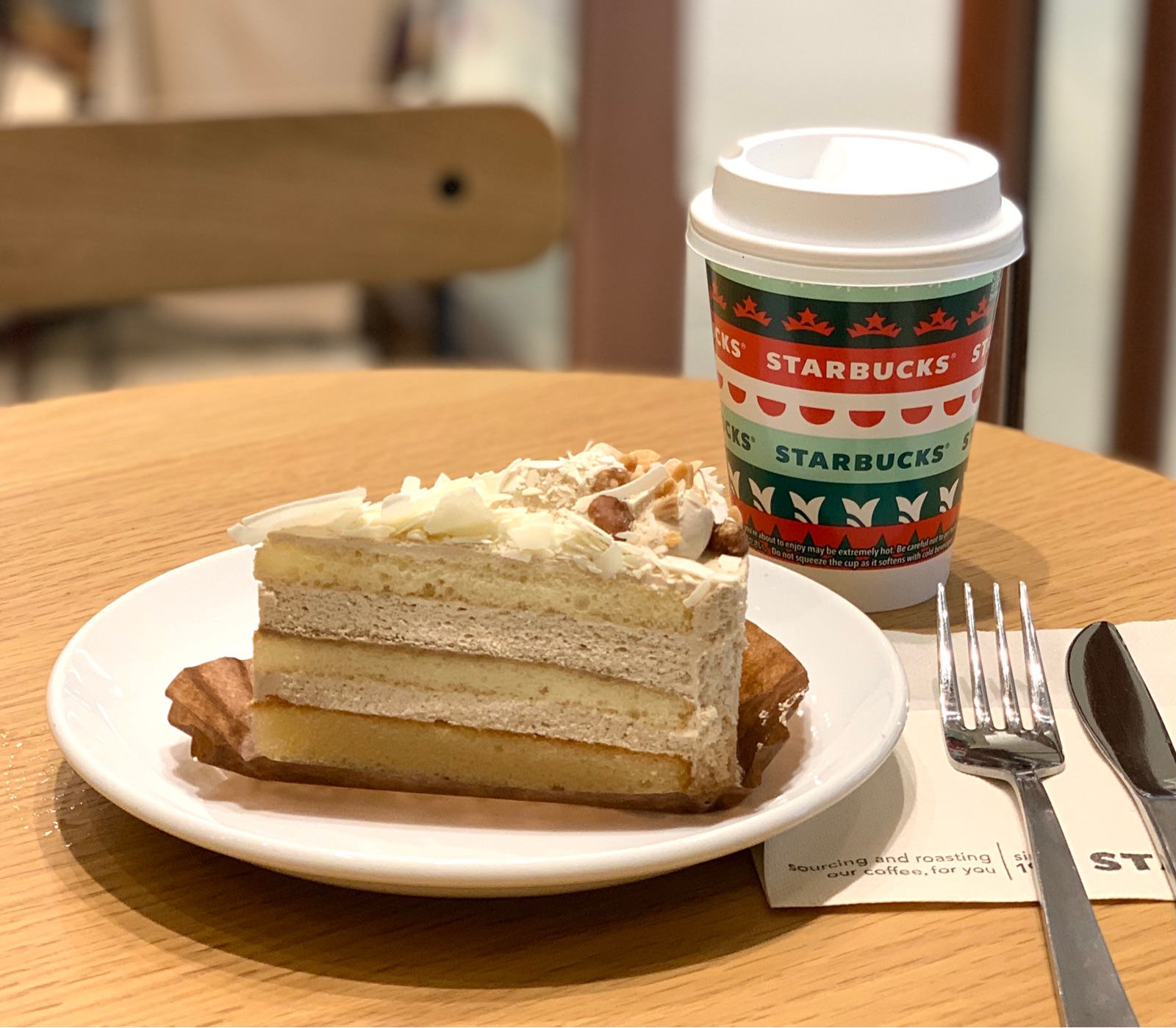 スタバの冬らしいモカ尽くしのケーキでティータイム そんな毎日 こんな毎日 Powered By ライブドアブログ