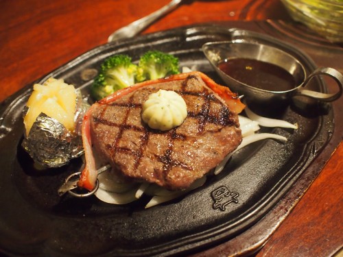 肉の万世ステーキハウスでランプステーキランチ ＠秋葉原 : そんな毎日
