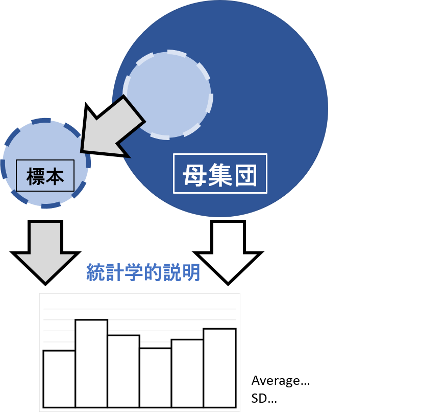 記述統計・推測統計 概略 : ゆーり あのてーしょん