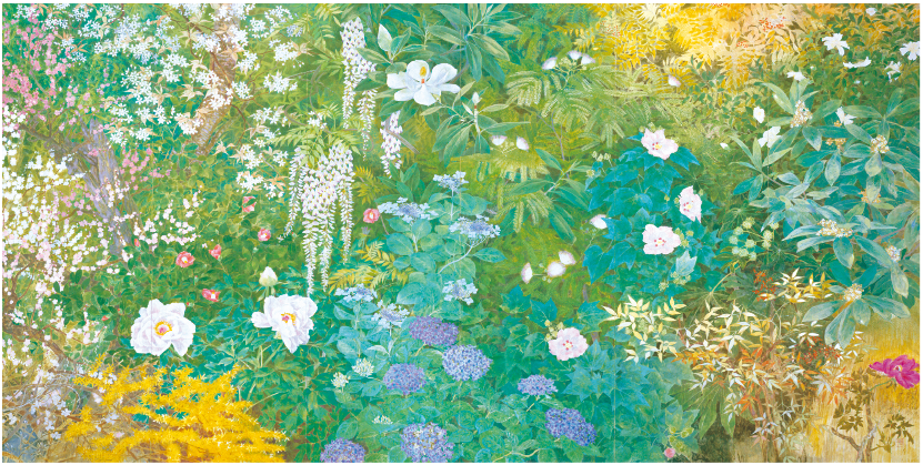 林潤一、【飛騨臥龍桜】、希少な額装用画集より、新品額装付、状態良好 林潤一、【春宵淡墨桜】、希少な額装用画集より、新品額装付、状態