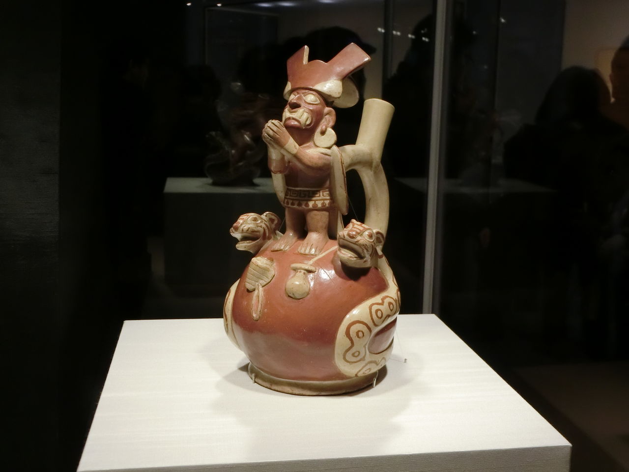 古代アンデス文明 注口双胴土器 ペルー