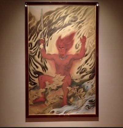 1960-70年代ビンテージ瞳が美し過ぎる超特大の美術館展示級の芸術的な