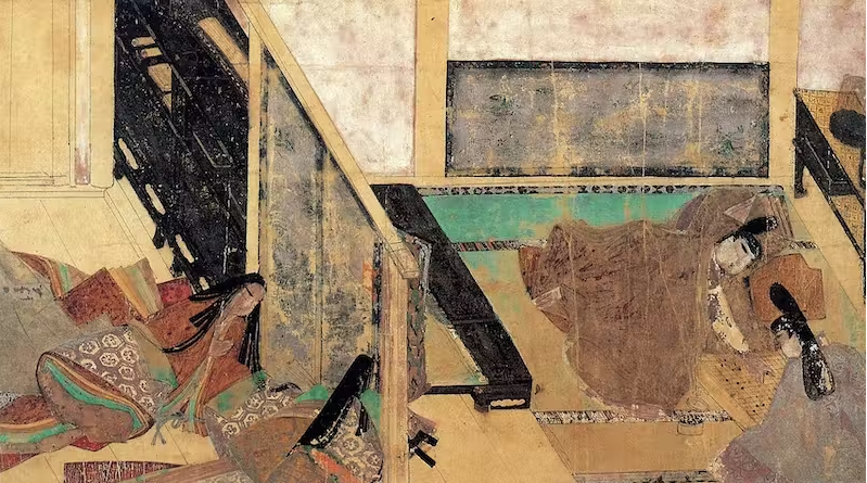 金蒔絵の大膳花台松竹梅と双鶴高蒔絵傷みあり箱付