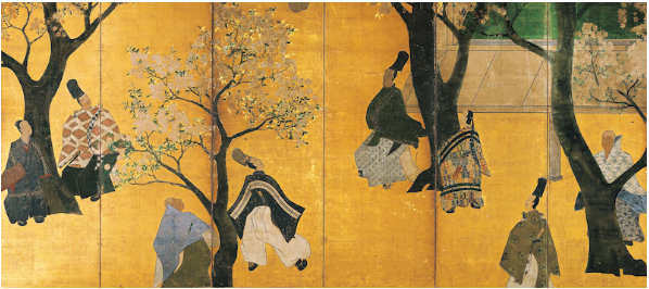 尾形光琳の燕子花図 寿ぎの江戸絵画～根津美術館（5月12日） : ヒナ