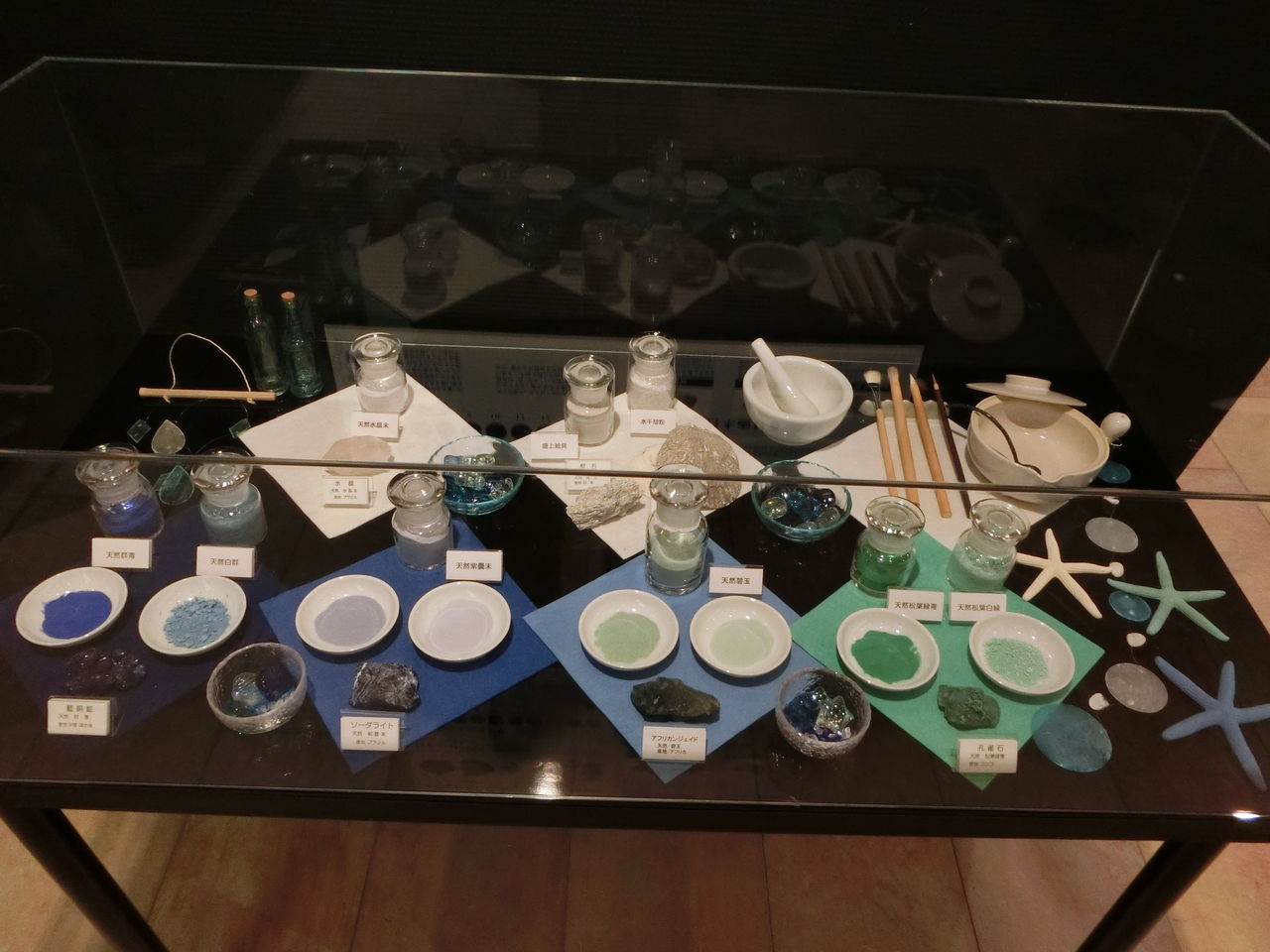 日本画 青 蒼 碧 展 郷さくら美術館 9月1日 ヒナちゃんのblog