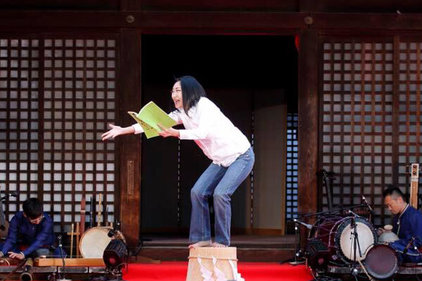 浅野温子 よみ語り 天照神明宮 福島県伊達市