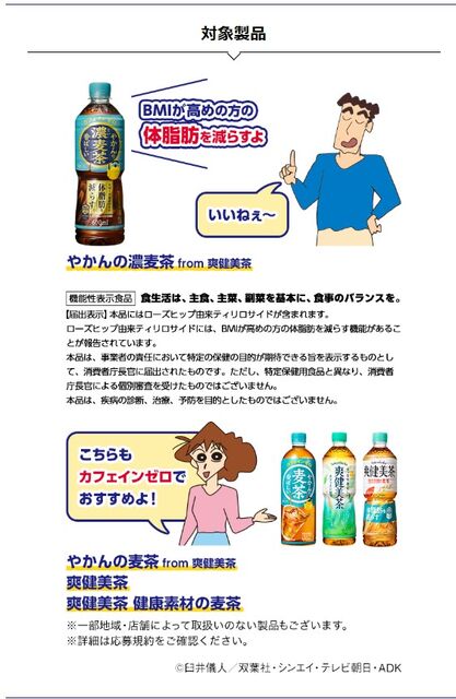 令和6年6月16日(日)まで】レシート登録で「20P」もらえるやかんの濃