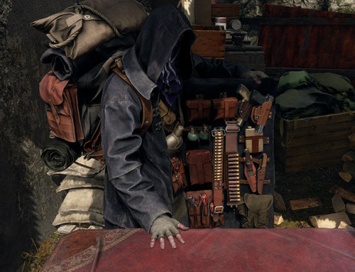 マントをバッ！ってやると大量の武器が出てくるキャラ