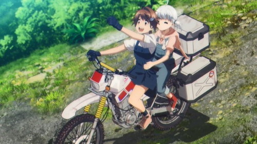 『終末ツーリング』1話感想 少女2人が終末世界をバイク旅！