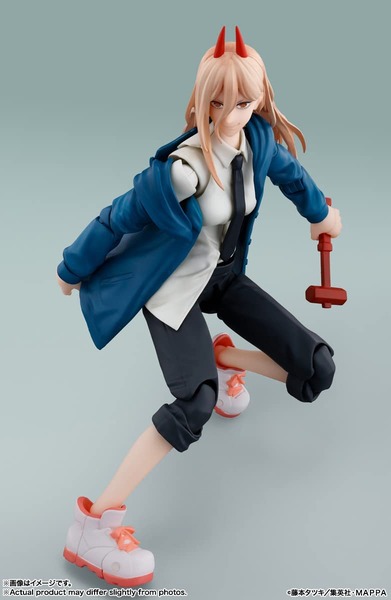 【チェンソーマン】S.H.フィギュアーツ「パワー」が予約開始！交換用表情パーツ4種、武器3種、ニャーコと豊富なオプションパーツ