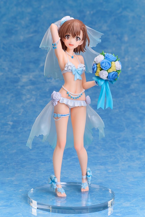 【画像】御坂美琴のウェディングドレス水着フィギュアｗｗｗ