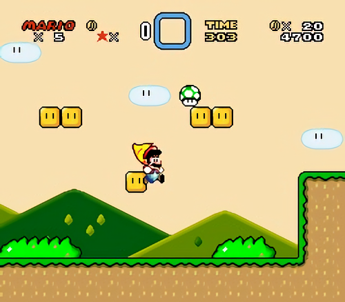 マリオの『1UPキノコ』ってなんで逃げるの？