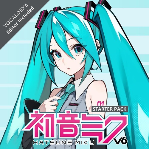 歌声合成ソフトウェア「初音ミク V6」が予約開始！DAWソフトウェア「Cubase LE」も付属
