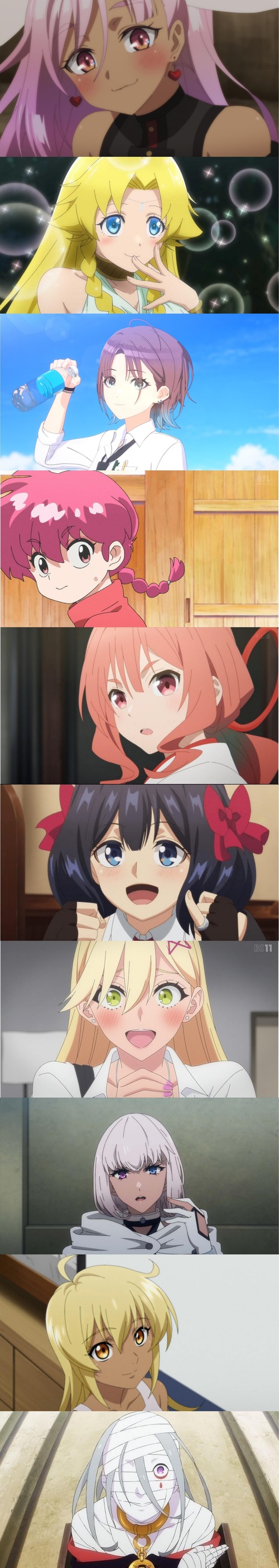今期アニメの可愛いキャラランキング、決まるｗｗｗｗｗ
