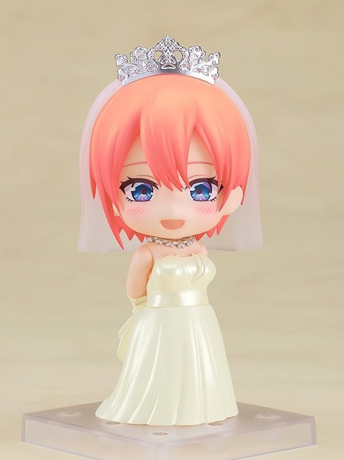 【五等分の花嫁】ねんどろいど「中野一花 ウエディングドレスVer.」が予約開始！表情パーツ：「花嫁顔」「満面顔」